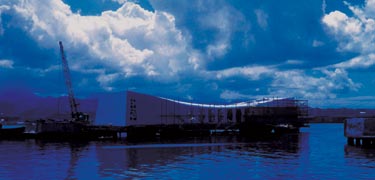 USS Arizona Memorial - Construction